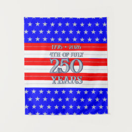 Tapete De Parede Semiquincentennial Stars & Stripes 250 Years 