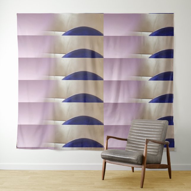 Tapete De Parede Semírculos de Abstrato retrorreflectores em Dourad (In Situ (Horizontal))