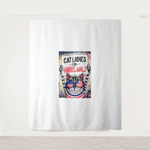 Tapete De Parede Senhoras de gatos para Harris Walz