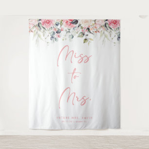 Tapete De Parede Senhorita Para Sra. Blush Floral Chá de panela Bac