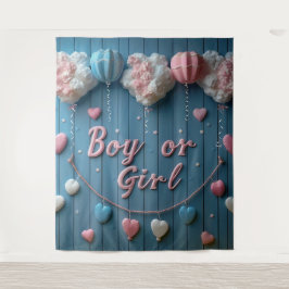 Tapete De Parede Sexo Revelar Menino ou Espanto Menino Grande
