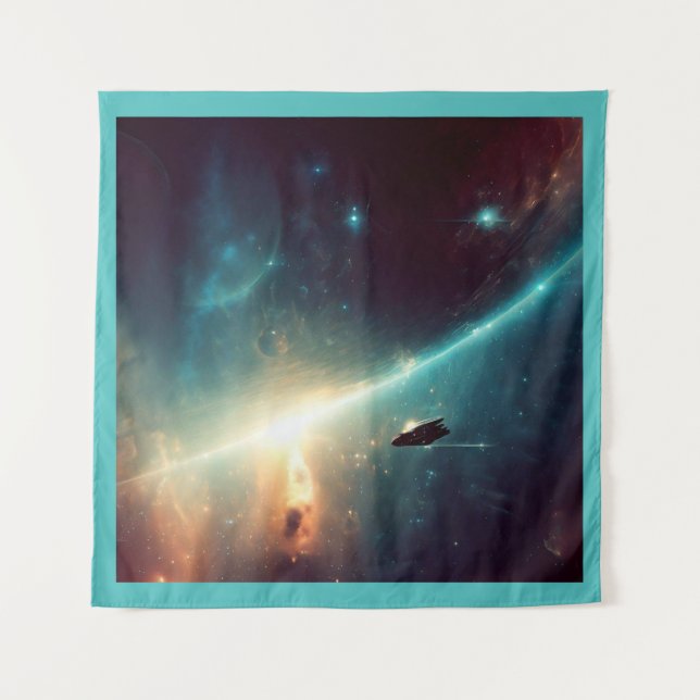 Tapete De Parede SF - Ópera Espacial 2 (Frente)