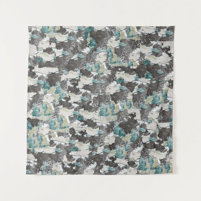 Tapete De Parede Shabby wall seamless texture backgroundart, paint, (Frente)