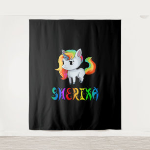 Tapete De Parede Sherika Unicorn
