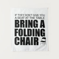Shirley Chisholm Cadeira Dobrada | Branco