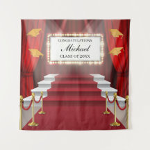  Show Red Carpet  Graduation Backdrop banner