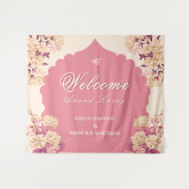 Tapete De Parede Sikh Wedding Welcome Sign | Anand Karaj Welcome |