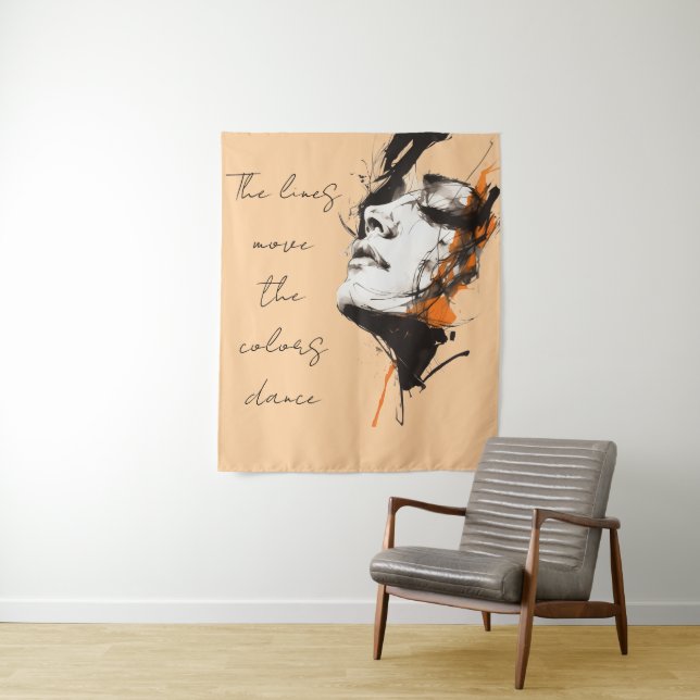 Tapete De Parede Silent Power Tapestr  (In Situ)