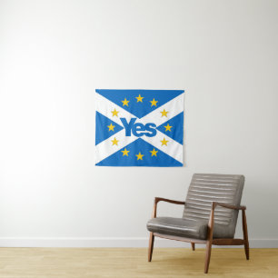 Tapete De Parede Sim à bandeira independente de Scotland do europe