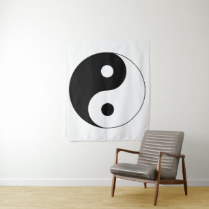 Tapete De Parede Símbolo Espiritual Yin Yang