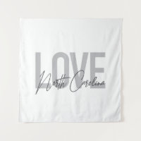 Simples, moderno, urbano design Love Carolina do N