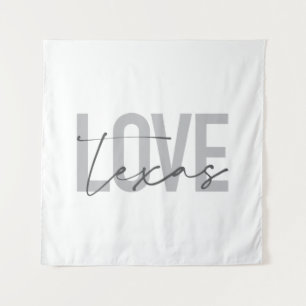 Tapete De Parede Simples, moderno, urbano, legal design Love Texas