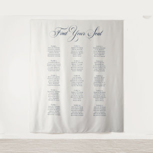 Tapete De Parede Sinal de Carta de Assentamento de Casamento Azul N