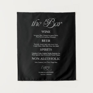 Tapete De Parede Sinal de Casamento Minimalista Moderno "O Bar"