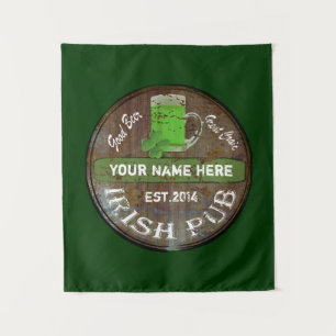 Tapete De Parede Sinal irlandês do bar