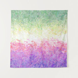 Tapete De Parede Sinalizador do Orgulho abstrato Genderfaun