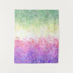 Tapete De Parede Sinalizador do Orgulho abstrato Genderfaun