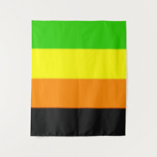 Tapete De Parede Sinalizador do Orgulho Aromântico de Queda