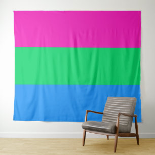 Tapete De Parede Sinalizador Polisexual Extra Grande