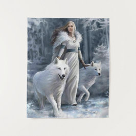 Tapete De Parede Sister Wolves