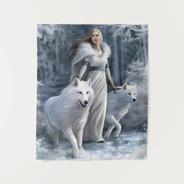 Tapete De Parede Sister Wolves (Frente)