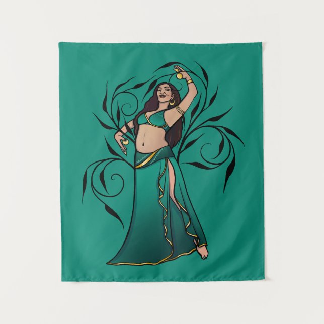 Tapete De Parede Sivoney Belly Dancer Goddese (Frente)