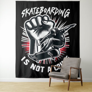 Tapete De Parede Skateboarding is Not A Crime