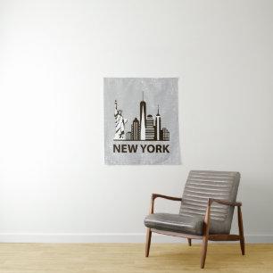 Tapete De Parede Skyline da Nova Iorque   NYC