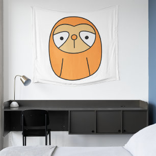 Tapete De Parede Sleepy Sloth