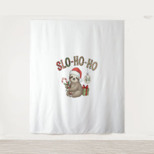 Tapete De Parede Slo Ho Xmas Sloth