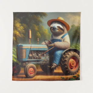Tapete De Parede Sloth Farmer
