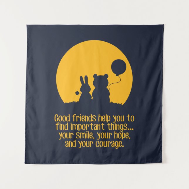 Tapete De Parede Smile, hope, courage (Frente)