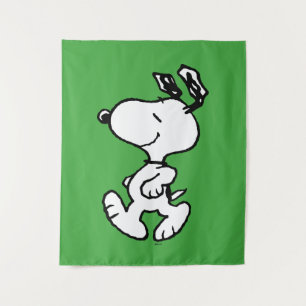 Tapete De Parede Snoopy So Sweet Flower Pattern