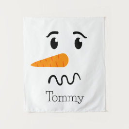 Tapete De Parede Snowman Confusa Face Frosty