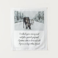 SnowRoad Com Moose Winter Poem