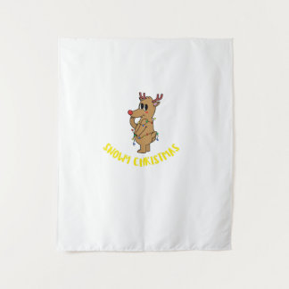 TAPETE DE PAREDE SNOWY CHRISTMAS