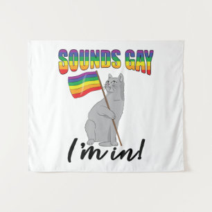 Tapete De Parede Soa Gay, estou em Gato
