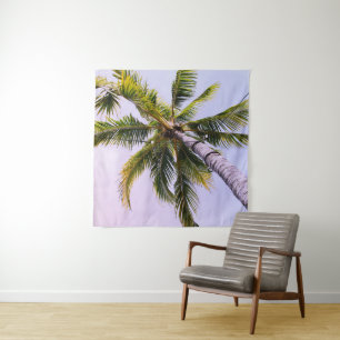 Tapete De Parede Sob a Árvore Palm de Caribe 1