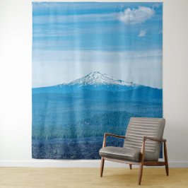 Tapete De Parede Sobre Floresta Azul e Céu