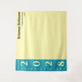 Tapete De Parede Soft Yellow Modern Graduation Party