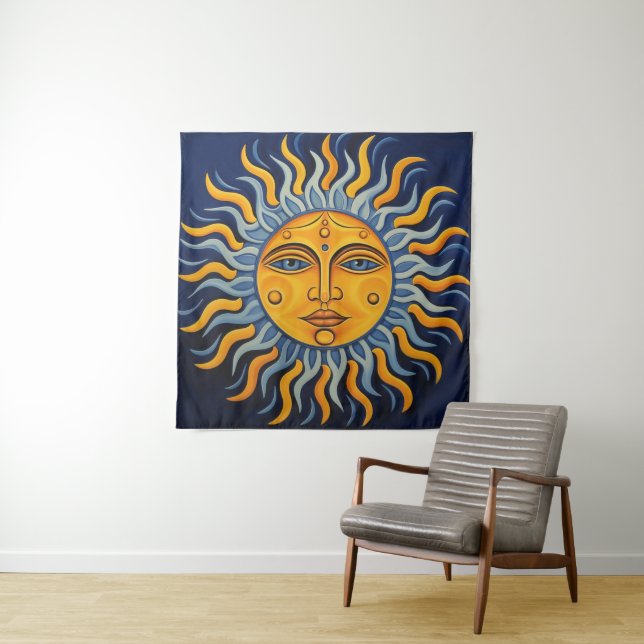 Tapete De Parede Sol Celestial (In Situ)