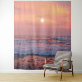 Tapete De Parede Sol sobre o mar