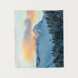 Tapete De Parede Sol surpreendente sobre a montanha Triglav, Eslovê