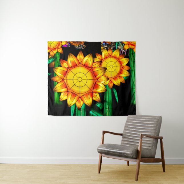 Tapete De Parede Solar Flare Sunflowers  (In Situ (Horizontal))