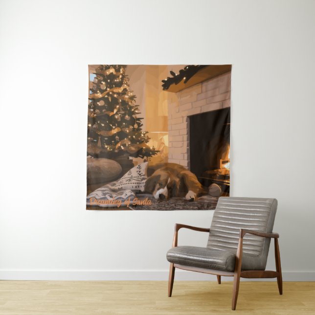 Tapete De Parede Sonhar com Papais noeis (In Situ)