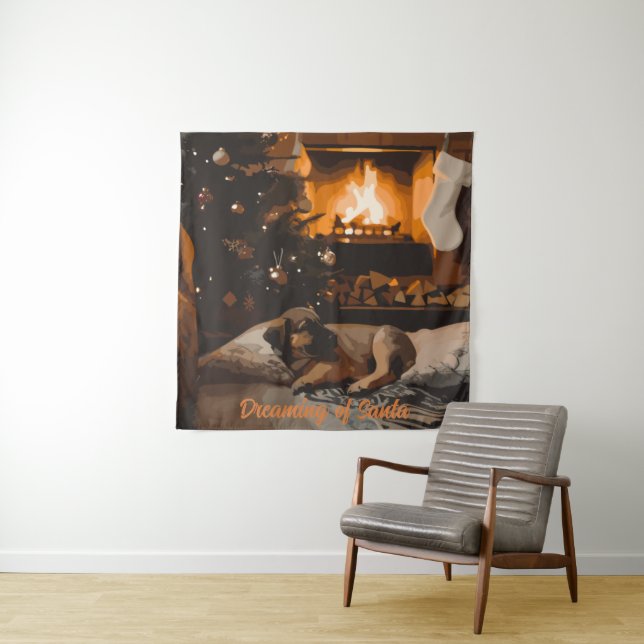 Tapete De Parede Sonhar com Papais noeis (In Situ)