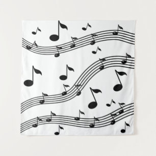 Tapete De Parede Sons de instrumentos musicais padronizados