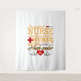 Tapete De Parede Sou uma Enfermeira da Escola.