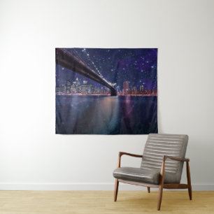 Tapete De Parede Spacey Manhattan Skyline