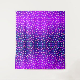 Tapete De Parede Sparkles roxos da onda